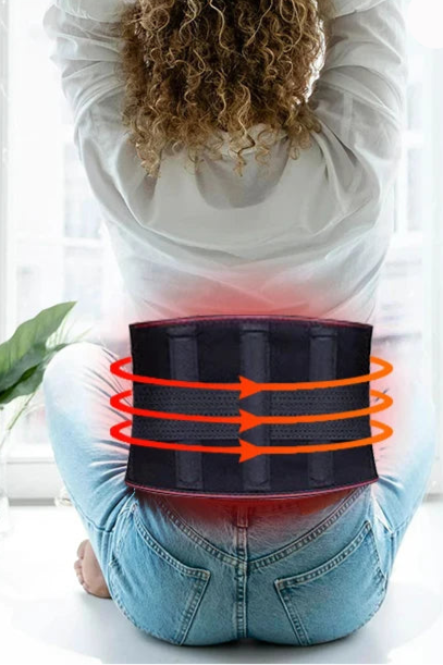 Ceinture chauffante dos lombaire electrique massage  